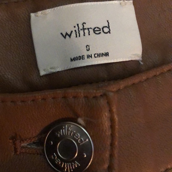 SOLD Arizitzia leather pants 🤎🧸 - Picture 4 of 5